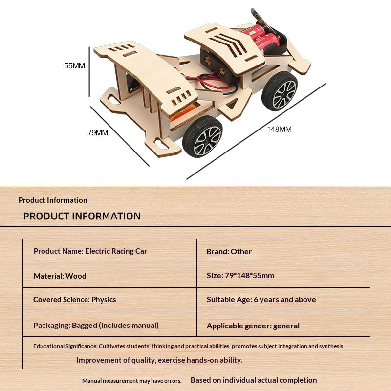 Student Science And Technology Mini Project Electric Racing Car Science