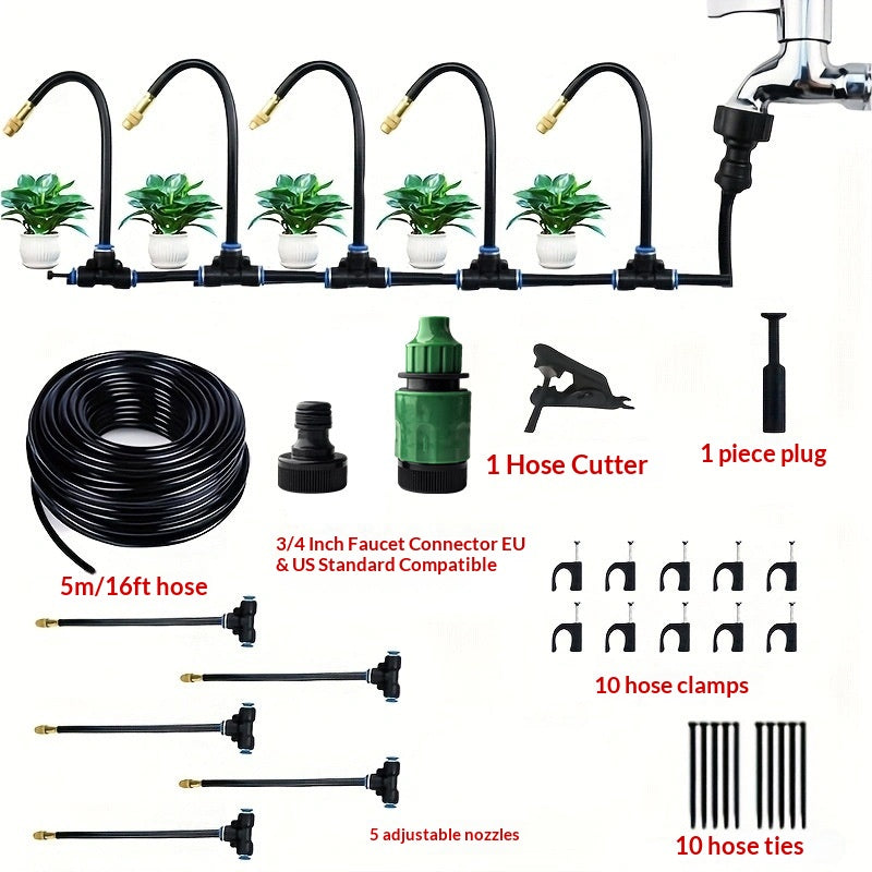 Cross-border Best-selling Drip Irrigation Kit A DIY Watering Gadget For Gardening