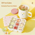 Creative Cookie-shaped Ice Cube Tray Mold Plastic Ice Mold With Lid Reusable Ice Cube Tray Drink Whisky Ice Coolers Ice Cube Maker Kitchen Bar Tools Gadgets