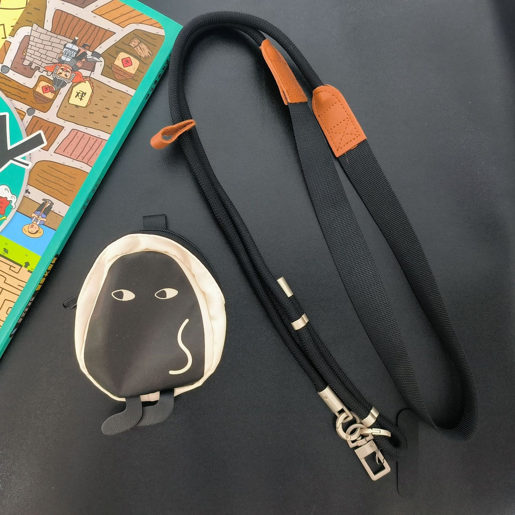Small Earphone Case With A Lanyard To Prevent Loss, Also Suitable For Use As A Climbing Rope