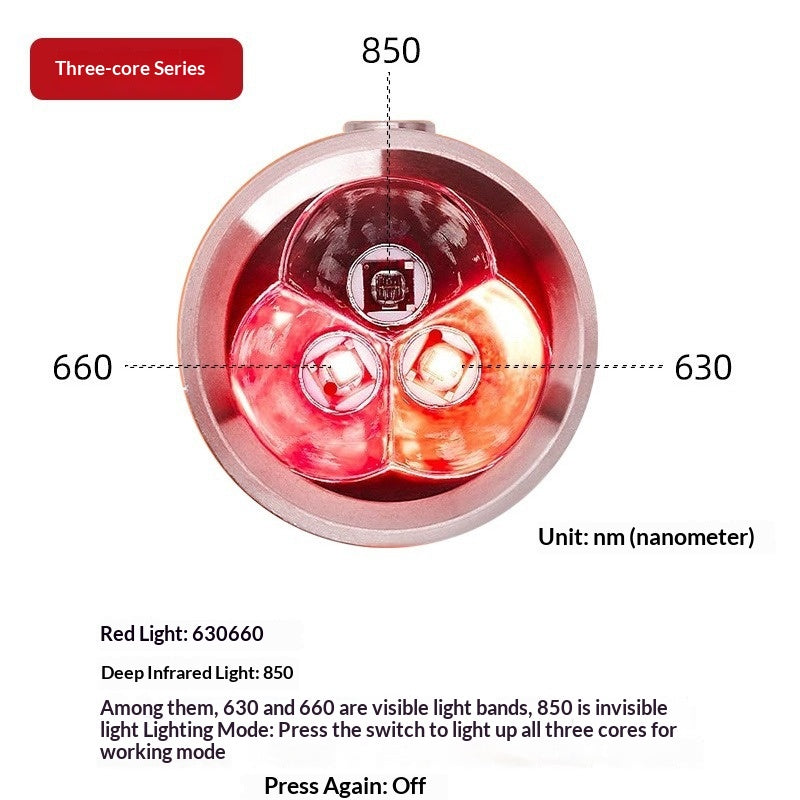 Red Light Infrared Therapy Lamp Shipping