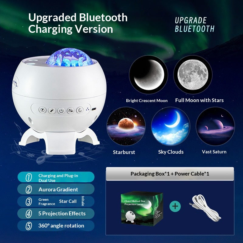 Northern Lights Starry Sky Projector, All-Over-Star Night Light For The Bedroom