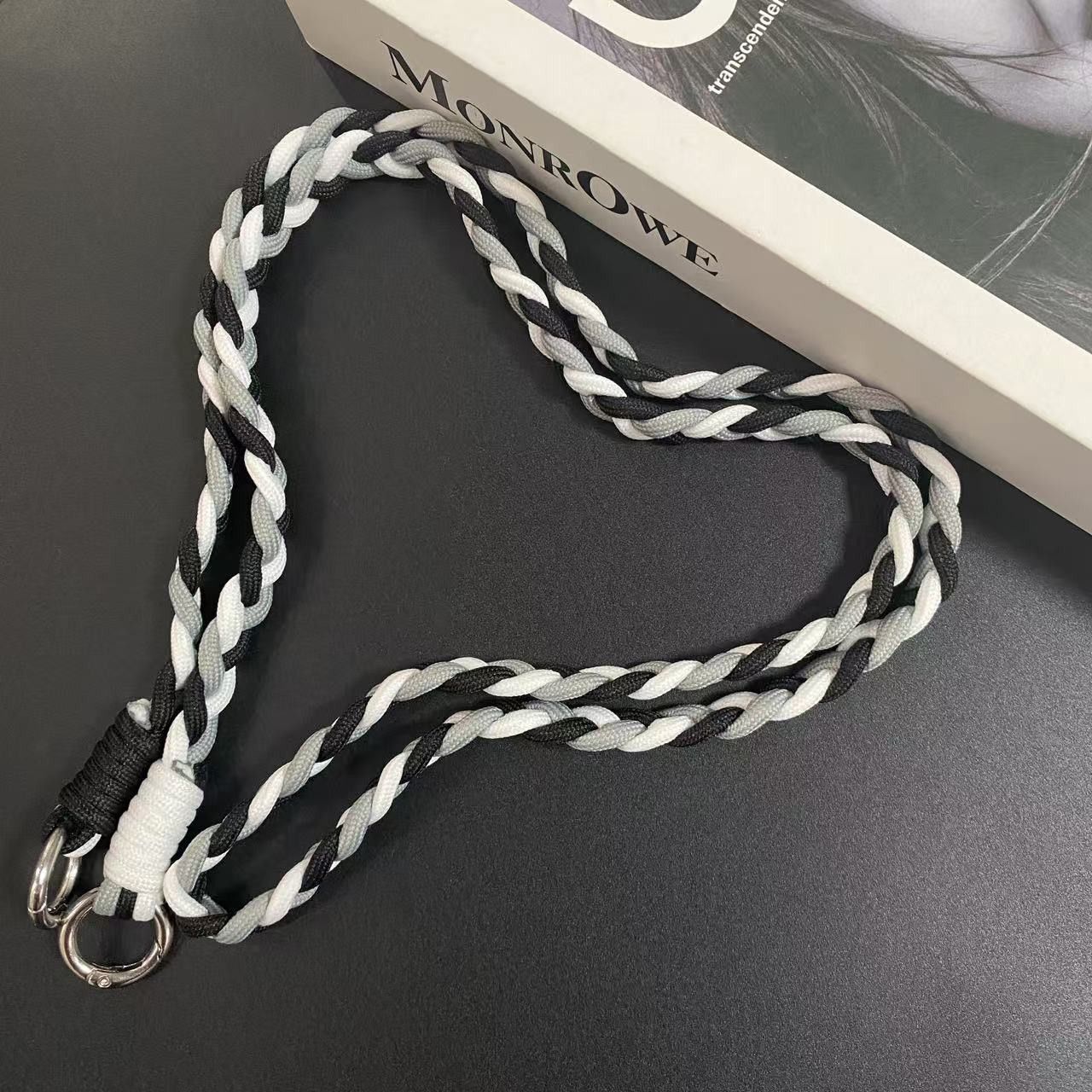 Best-selling Colorful Braided Phone Lanyard Long