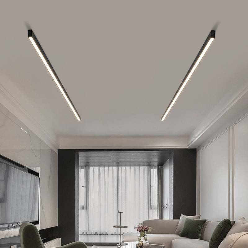 Living Room Ceiling Light Long Strip Surface-mounted Linear Light