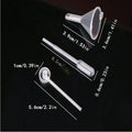3pcs Mini Plastic Dispenser For Fragrance Diffuser Dropper Bottle Liquid Essential Oil Drip Pump Head Dispensing Tool