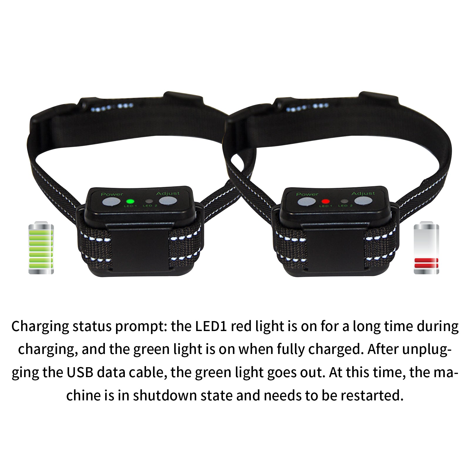 Dog Citronella Anti Bark Spray Collar Training Stop Barking Humane Rechargeable,The Main Image Shows 50pcs XL.