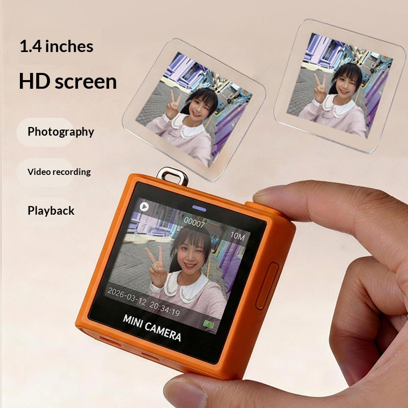 Mini Thumb Camera Backpack Pendant