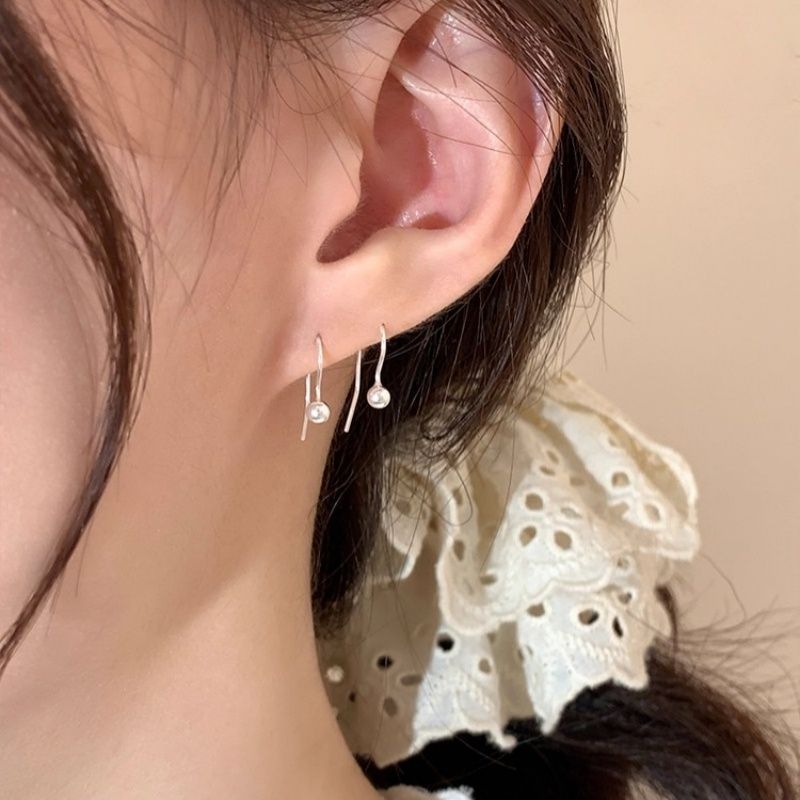 Mini Hoop Stud Earrings