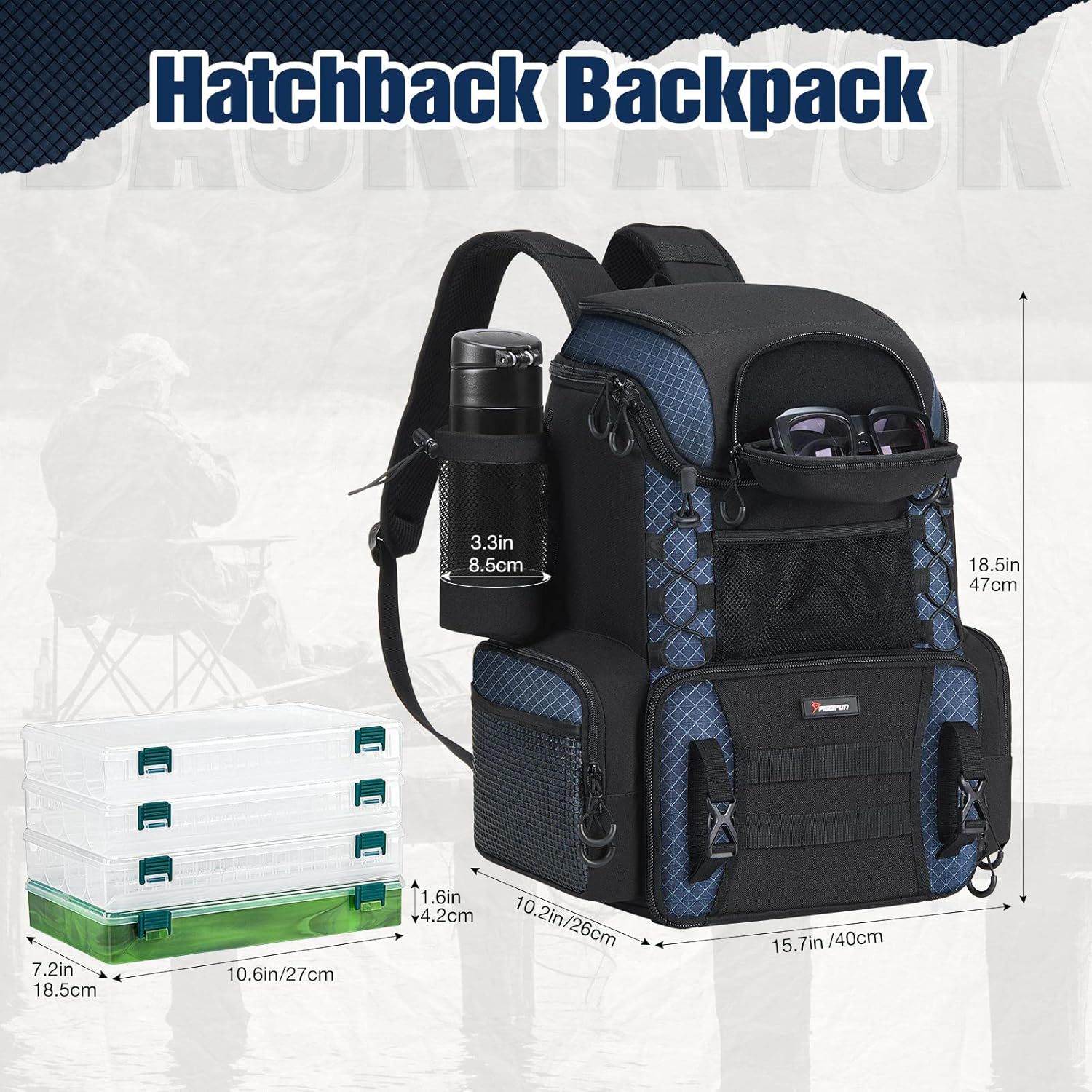 Best-selling Multi-functional Lure Fishing Bag Large Capacity