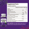 Sugar Free Elderberry Sea Moss Gummies - Immune Support, Daily Wellness & Energy Boost Supplement, 60 Count