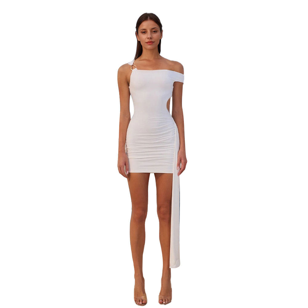 Off-shoulder Sexy Bodycon Mini Dress Off-shoulder