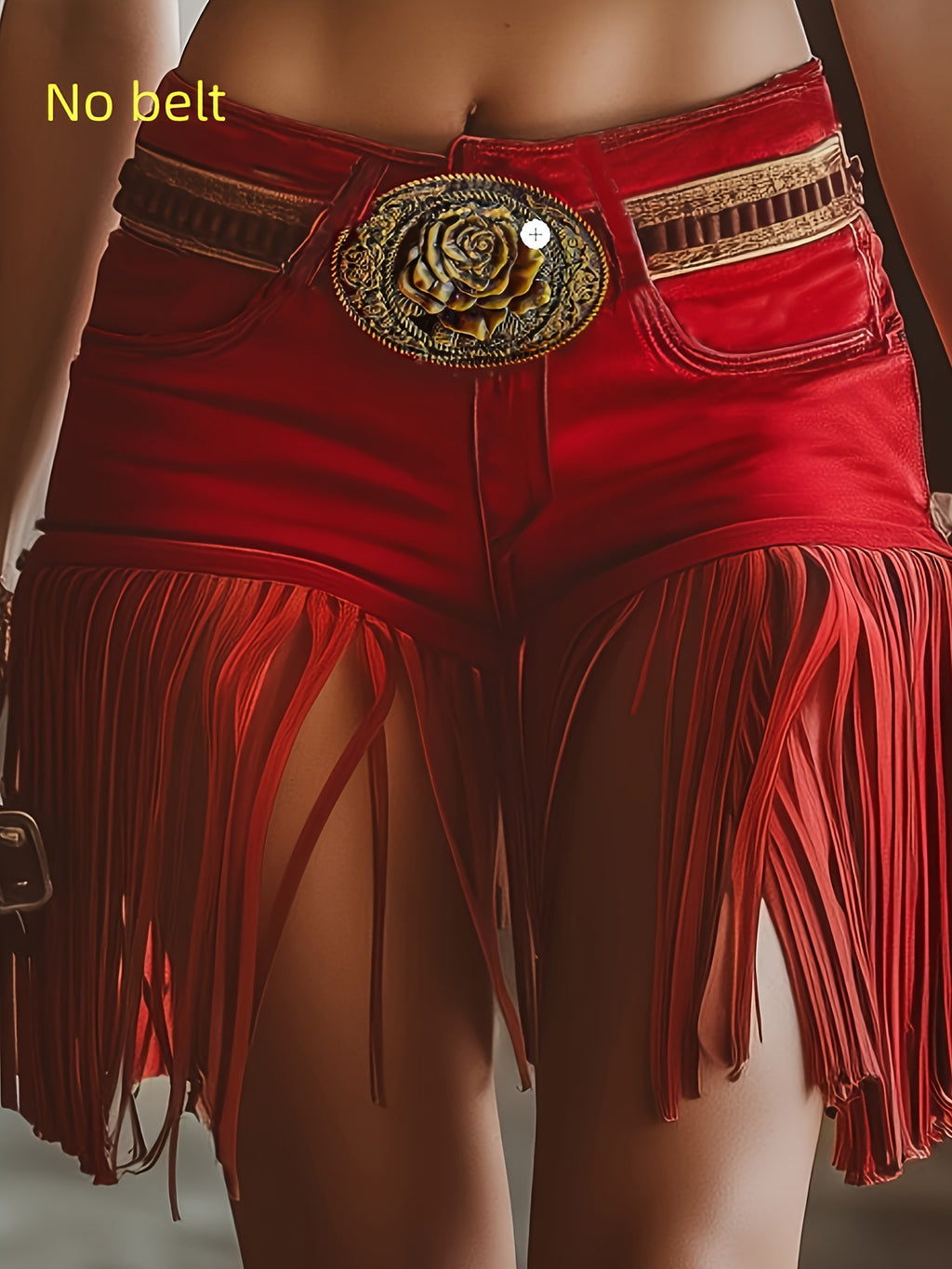 Womens Casual Sexy Tassel Mini Skirt With A Sheath Fit