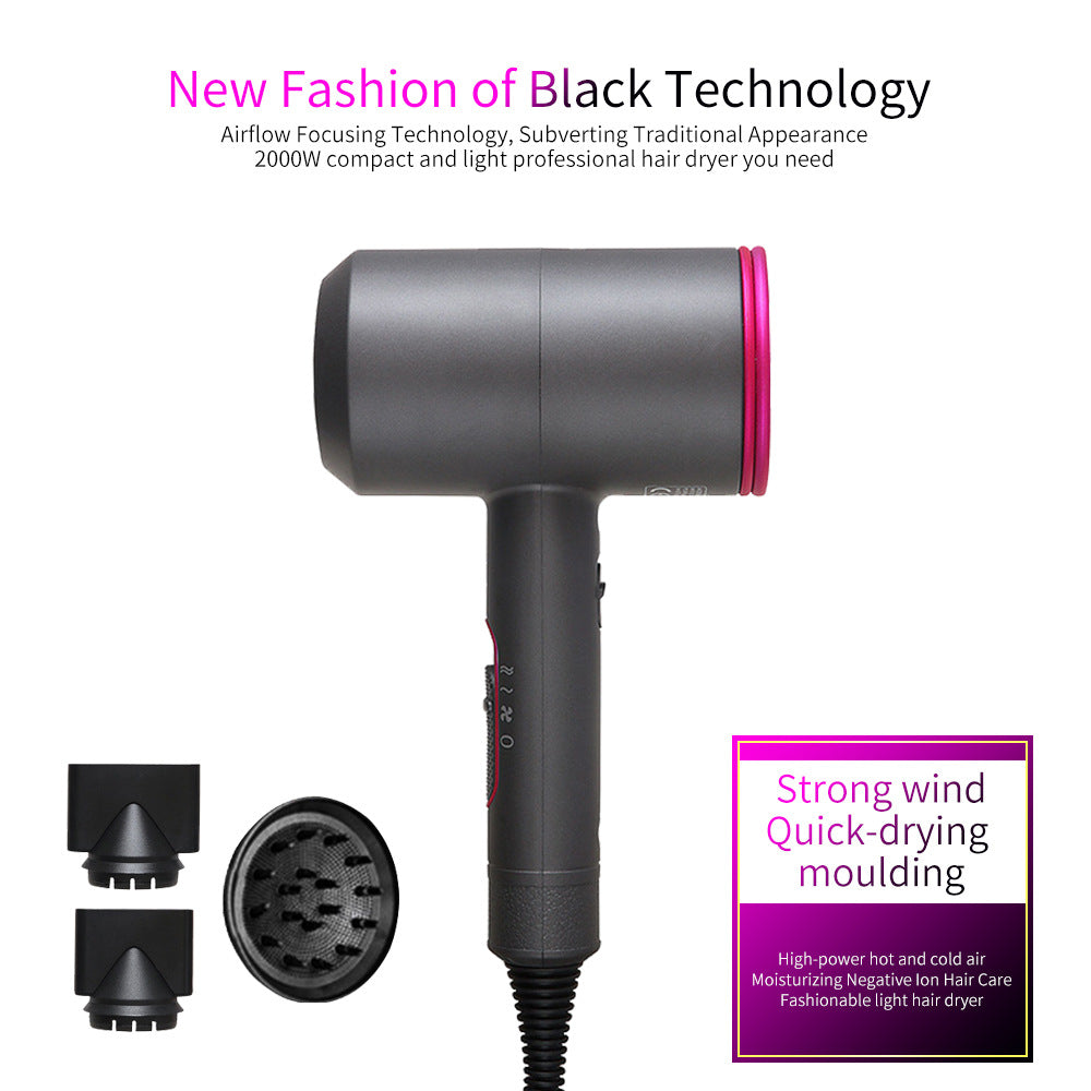 High-Power Foldable Hair Dryer For Home Use