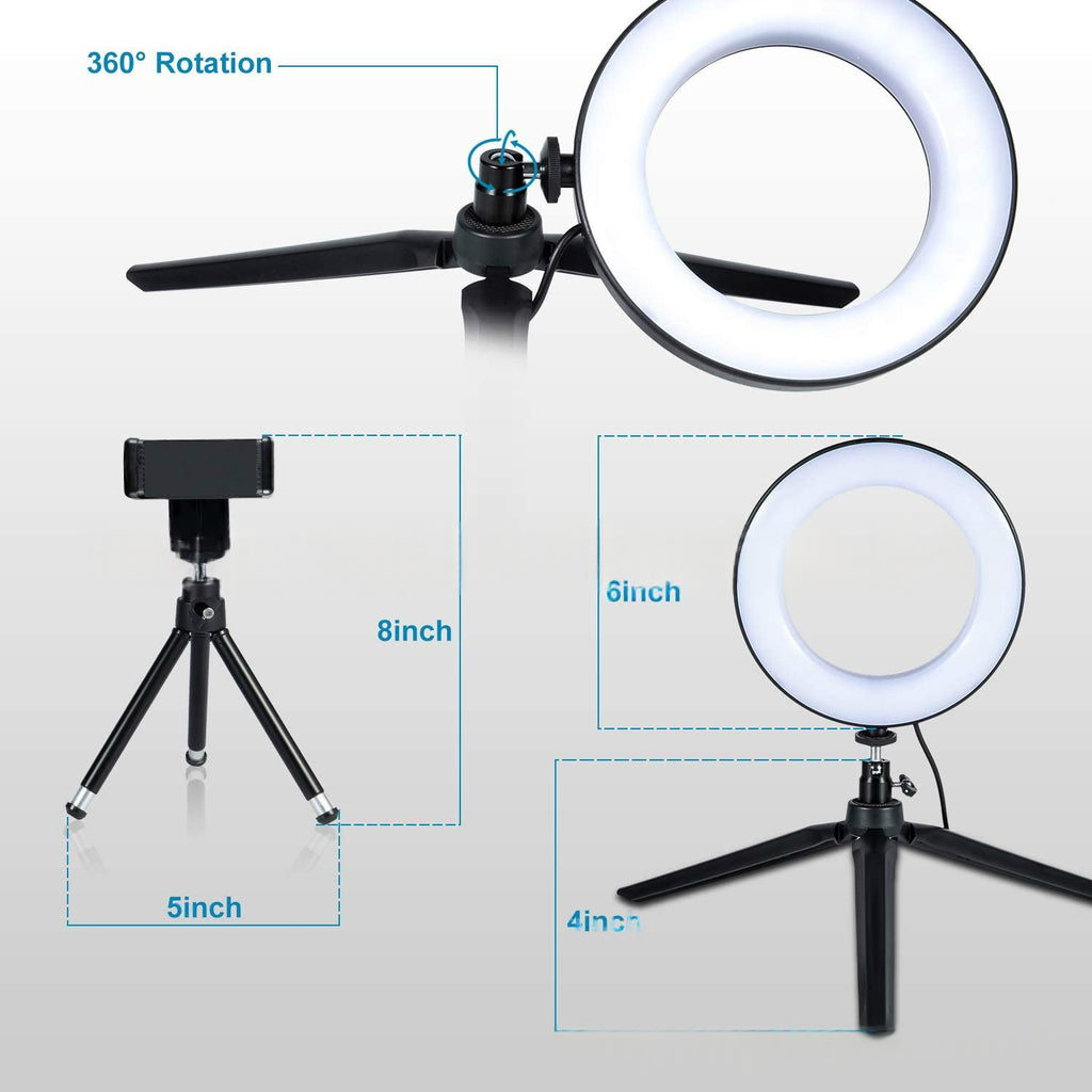 LED Ring Live-Streaming Beauty Light Fill Light With Stand