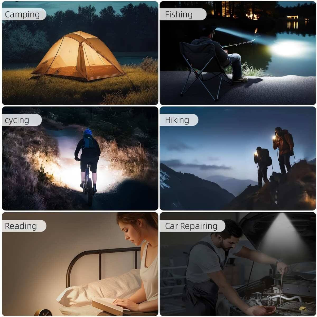 Ultra Thin Flat EDC Gadgets Torch With Magnetic Base & COB Side Light  Pocket Torch With Red Blue Emergency Strobe Everyday Carry Essential