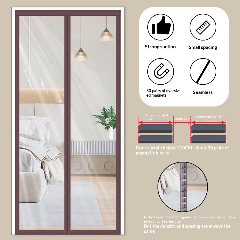 Air-conditioning Curtain Household Wind-blocking Self-adhesive Partition