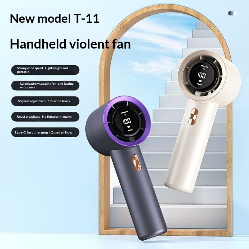 T11 High-Speed Handheld Mini Fan