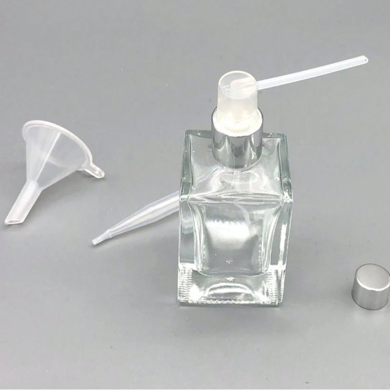 3pcs Mini Plastic Dispenser For Fragrance Diffuser Dropper Bottle Liquid Essential Oil Drip Pump Head Dispensing Tool