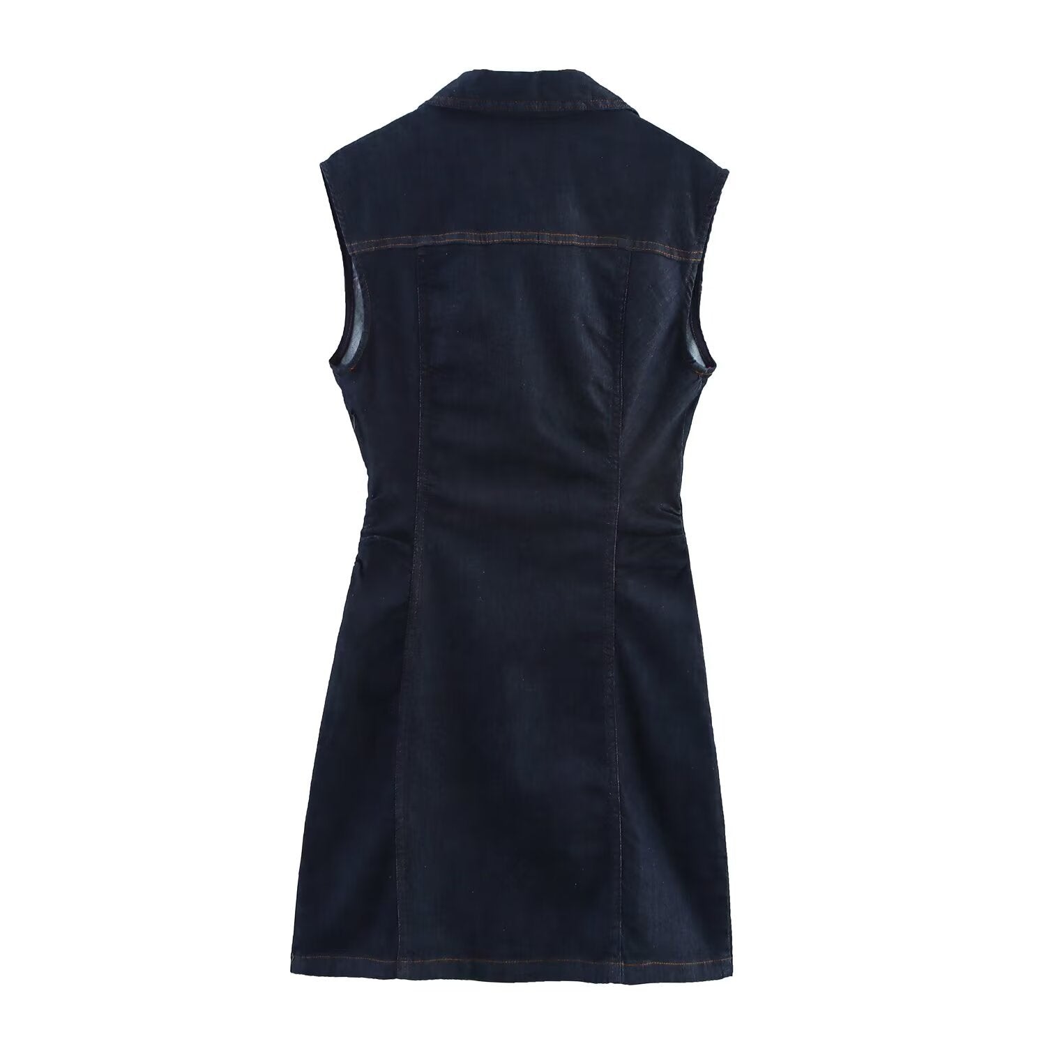 Women's Versatile Classic Denim Mini Dress