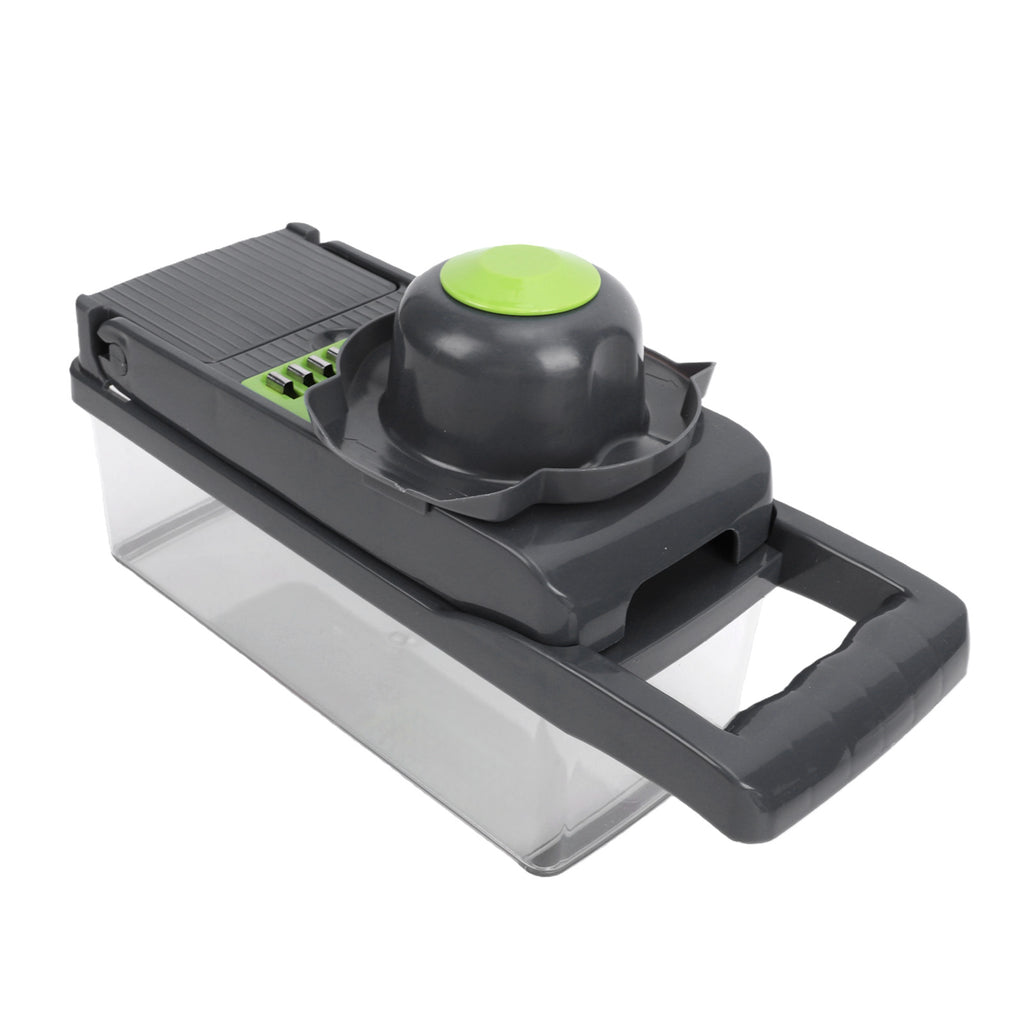 Vegetable Chopper With 1.5L Container Manual Food Veggie Cutter Kitchen Gadgets For Potatoes Tomatoes Cucumbers Carrots