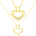Stainless Steel Necklace Ring Holder