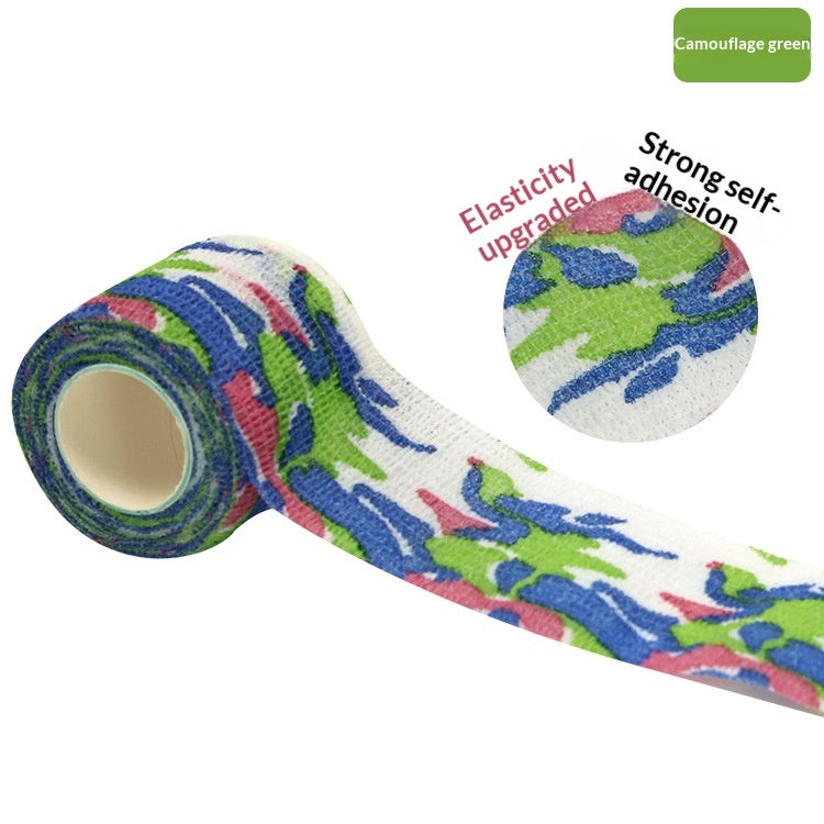 Pet Dog Bandage Finger Protector Non-woven Elastic Outdoor Camouflage Bandage