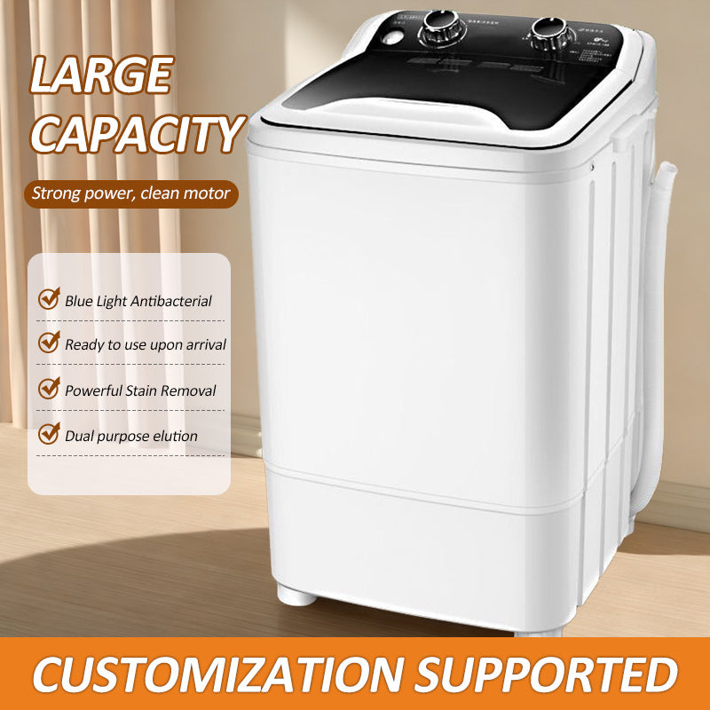 Cross-border 75kg Large-capacity Mini Washing Machine And Shoe Washer Combo Supports Drop Shipping