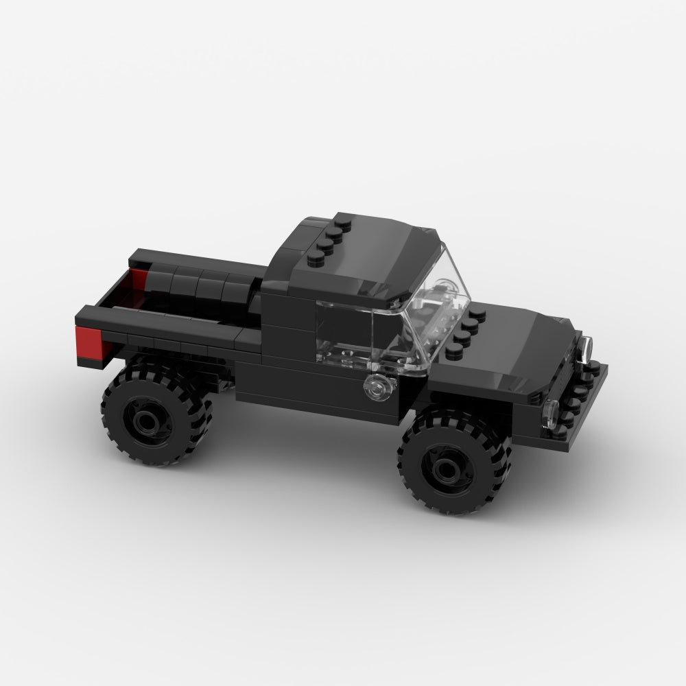 85PCS Off-Road Pickup Truck Building Blocks, Mini Off-Roader Vehicle Toy Gift For Boys Girls And Adults